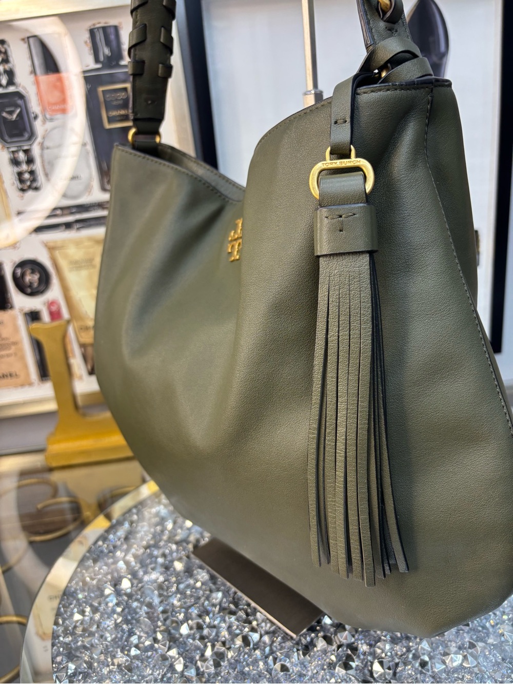 Tory Burch Brooke Hobo bag EUC - Picture 4 of 15